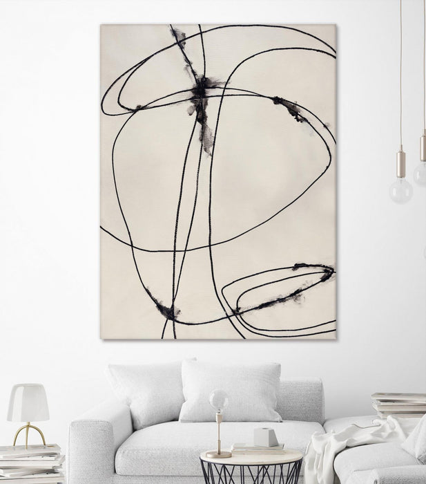 \"Tangled Ties\" Giant Art 72x54 Wall Art