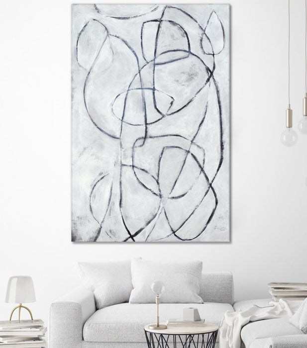 \"Suspended Time\" Giant Art 84x54 Wall Art