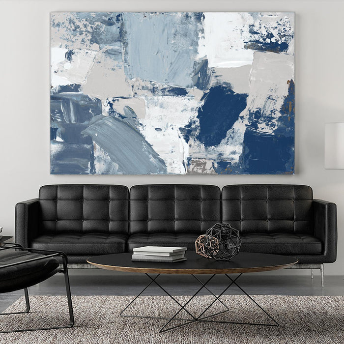 \"Blue Combo\" Giant Art 84x54 Wall Art