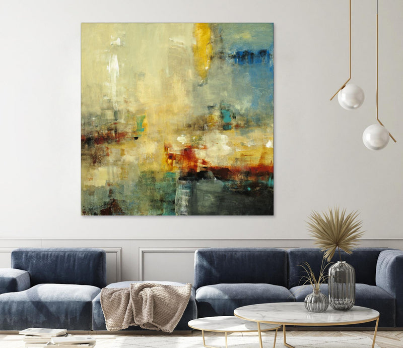 \"Look Before You Leap\" Giant Art 54x54 Wall Art