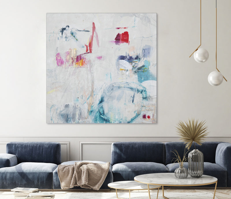 \"Lullaby Wishes\" Giant Art 54x54 Wall Art