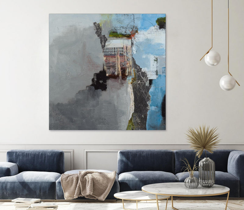 \"Living On The Edge\" Giant Art 72x72 Wall Art