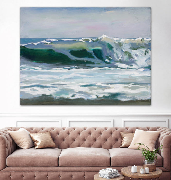 \"Shore Break 2\" Giant Art 72x54 Wall Art