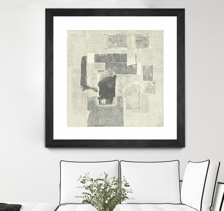 \"Camera Obscura\" Matted and Framed Black 36x36 Wall Art