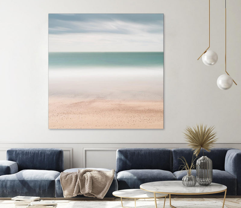 \"Beach, Sea, Sky\" Giant Art 54x54 Wall Art