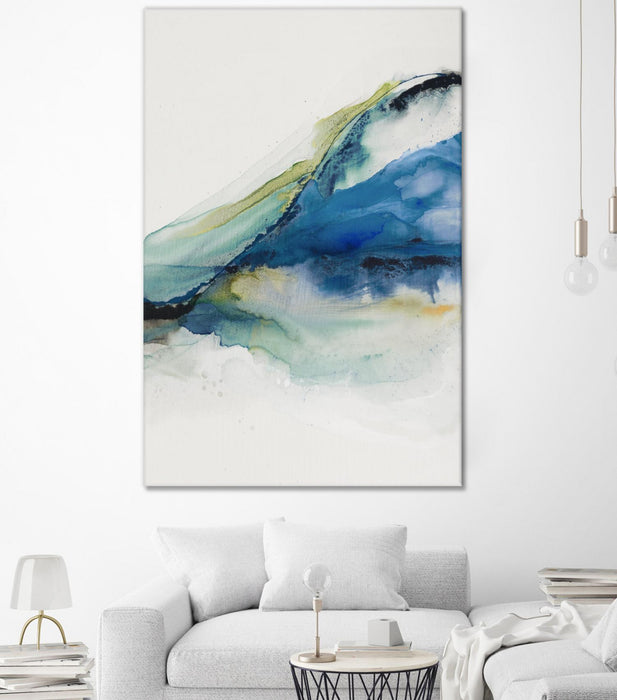 \"Abstract Terrain Iv\" Giant Art 72x48 Wall Art
