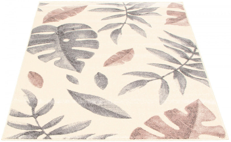 Palta Cream-Rose Area Rug - 7'10\" x 10'2\"