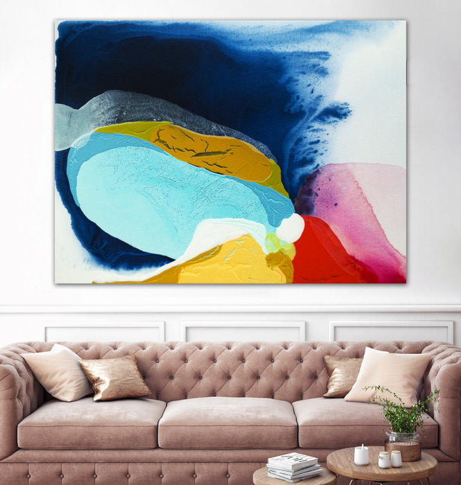 \"Maya Iv\" Giant Art 72x54 Wall Art