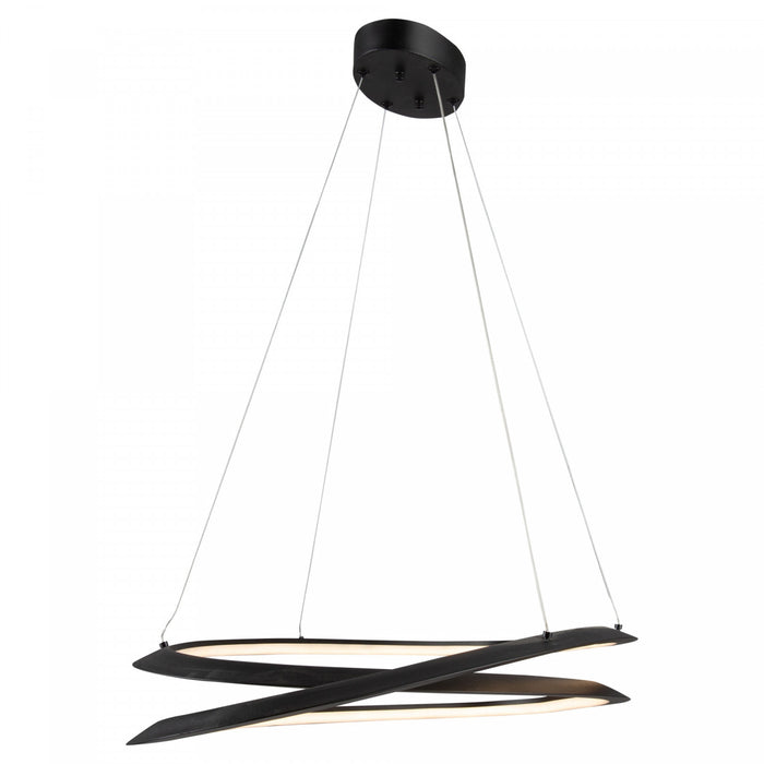 Ara 45 W LED Black Pendant