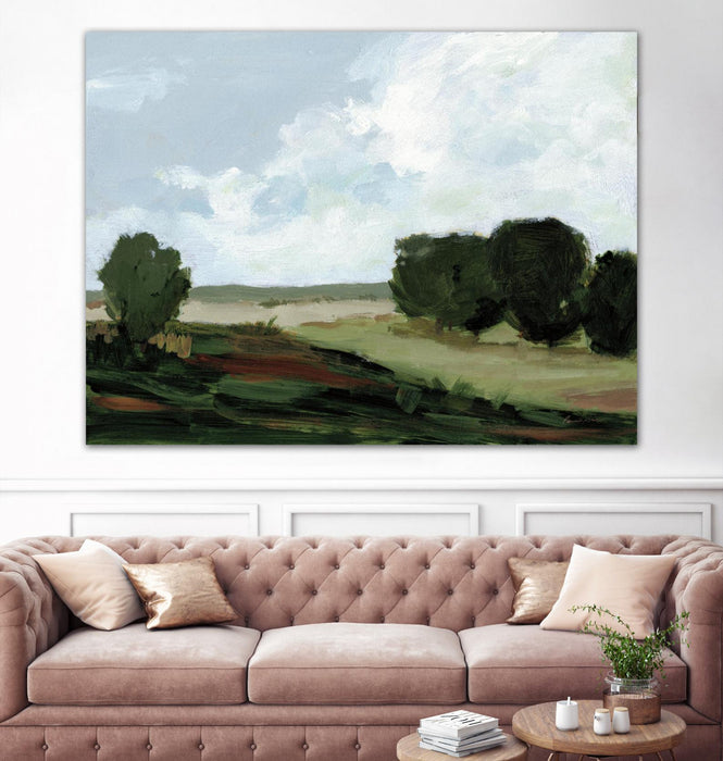 \"Green Grove\" Giant Art 72x54 Wall Art