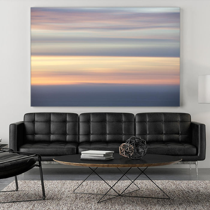 \"Ocean Kisses Sky\" Giant Art 72x48 Wall Art