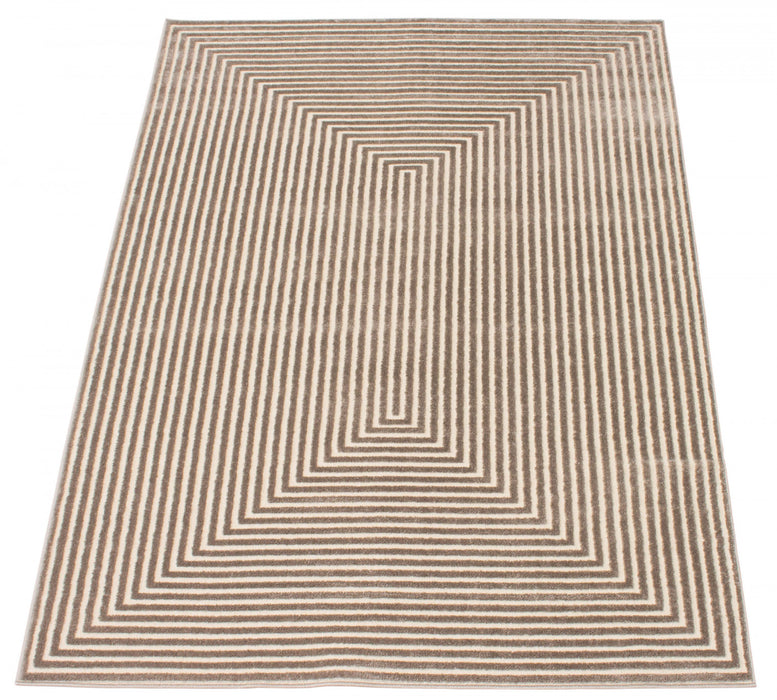 Kiah Taupe 5'3\" x 7'7\" Area Rug