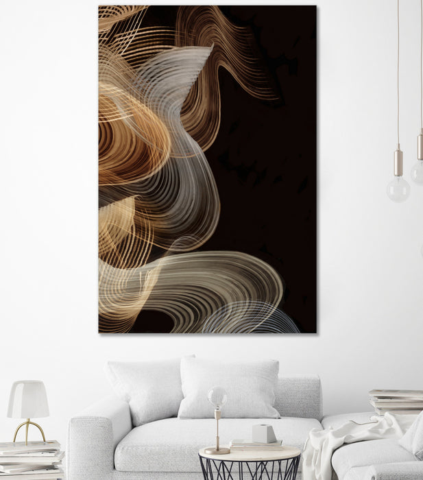 \"Smokey Lines\" Giant Art 72x48 Wall Art