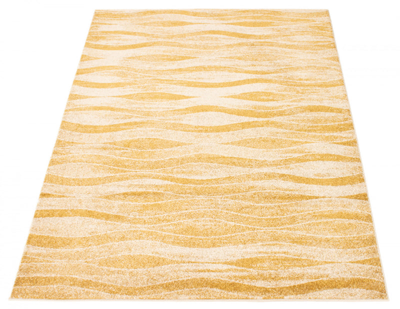 Arusha Ivory / Gold 5'3\" x 7'3\" Area Rug