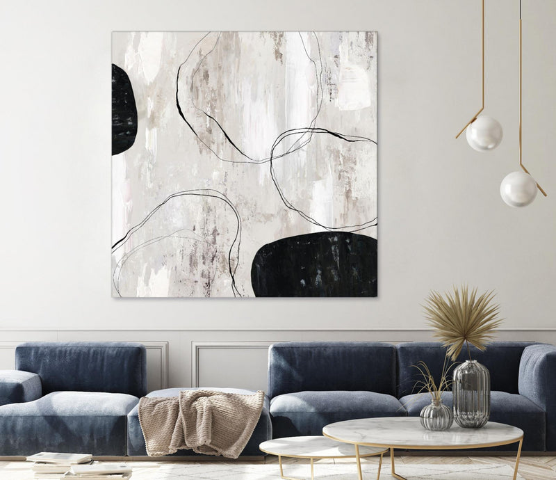 \"Falling Stones\" Giant Art 72x72 Wall Art