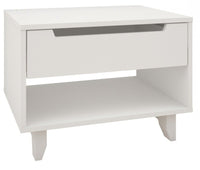 Nordika Nightstand - White 