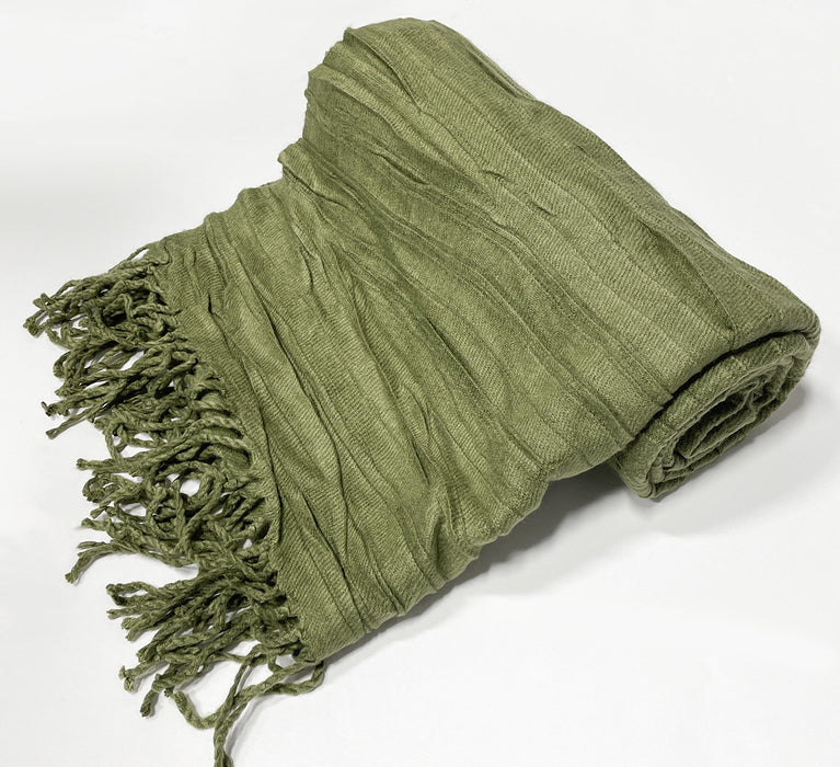 Sion Moss Throw Blanket - 50x60