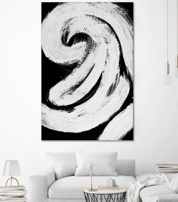 \"Loosely Intertwined Ii\" Giant Art 72x48 Wall Art