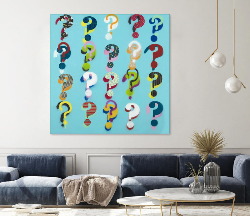 \"Pop The Question\" Giant Art 72x72 Wall Art