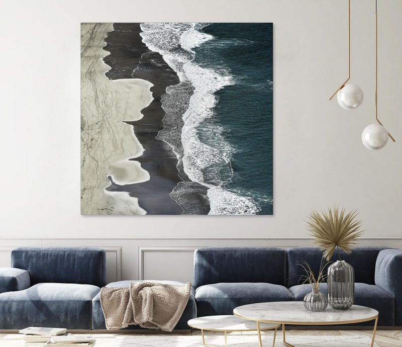 \"Molenaar - Running Waves\" Giant Art 72x72 Wall Art