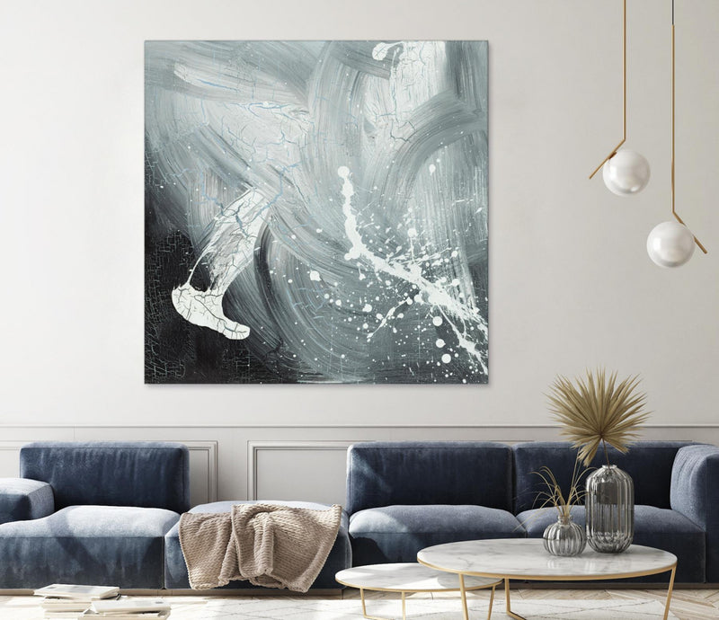 \"Petrify Viii\" Giant Art 54x54 Wall Art