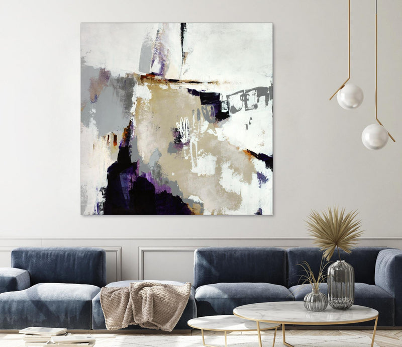 \"Tumult Roar\" Giant Art 54x54 Wall Art