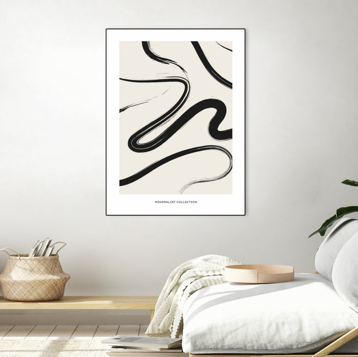 \"Free\" Canvas Framed Black 30x40 Wall Art