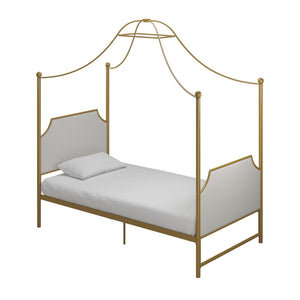 Little Seeds Monarch Hill Clementine Twin Canopy Bed - Gold