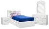 Diamond Dreams 6-Piece Twin Mates Bed Bedroom Package