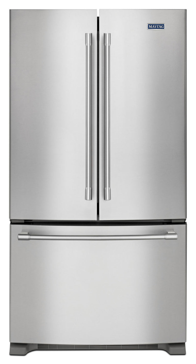 Maytag 20. Cu. Ft. French-Door Refrigerator – MFC2062FEZ - Refrigerator in Stainless Steel