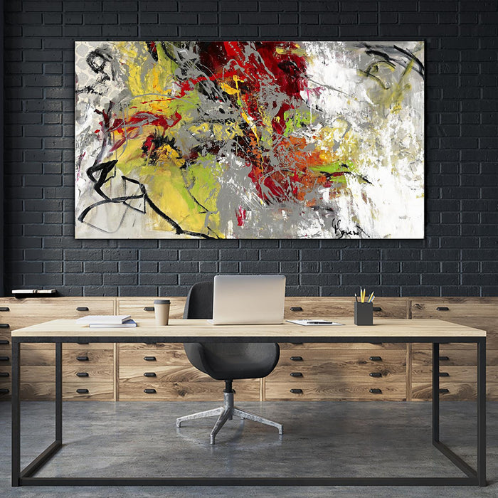 \"Peace On Earth\" Giant Art 84x48 Wall Art