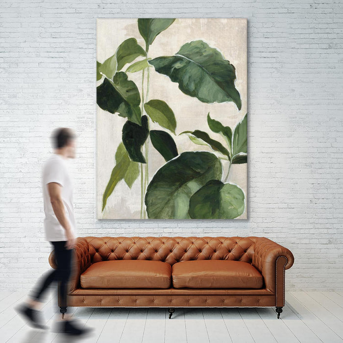 \"Tropical Study Ii\" Giant Art 72x54 Wall Art