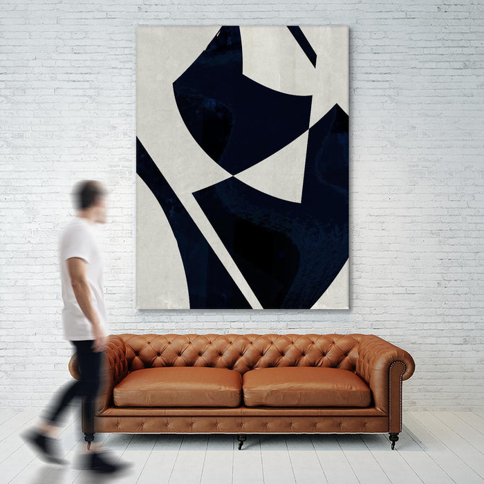 \"Black Machine I\" Giant Art 72x54 Wall Art