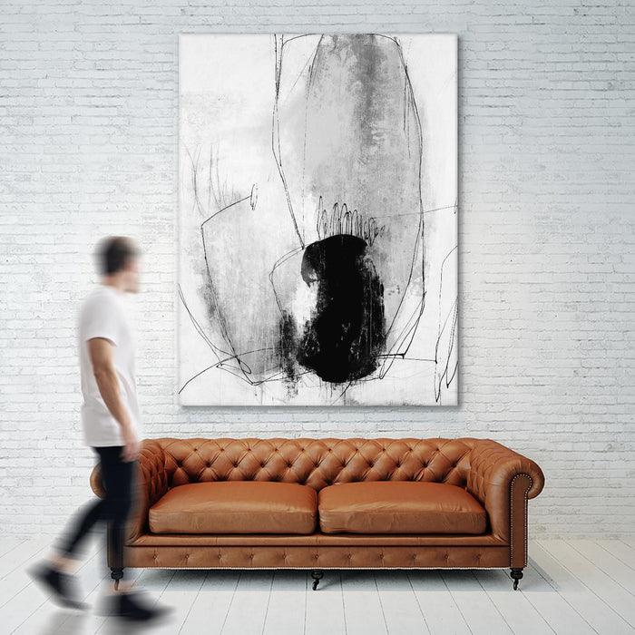 \"Looking Lens I\" Giant Art 72x54 Wall Art