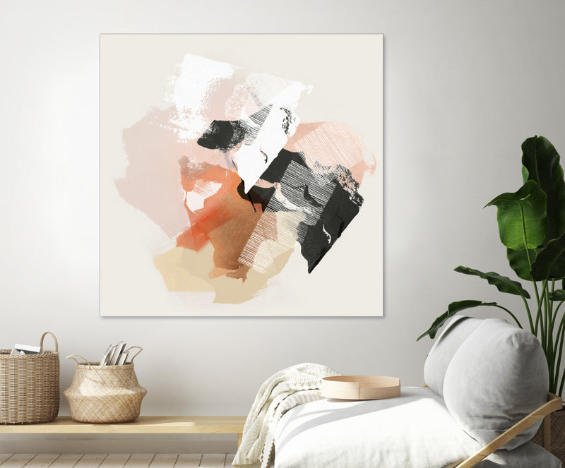 \"New Dawn I\" Giant Art 54x54 Wall Art