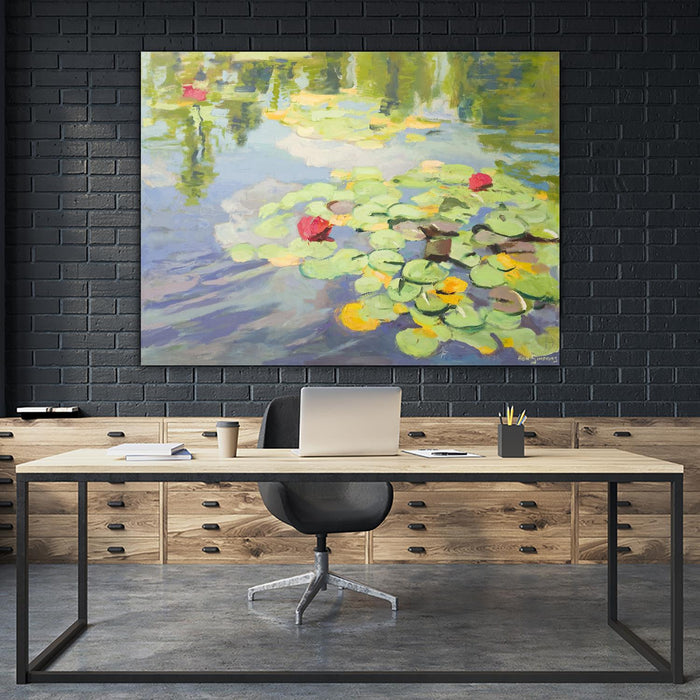 \"No Cloudy Days\" Giant Art 72x54 Wall Art