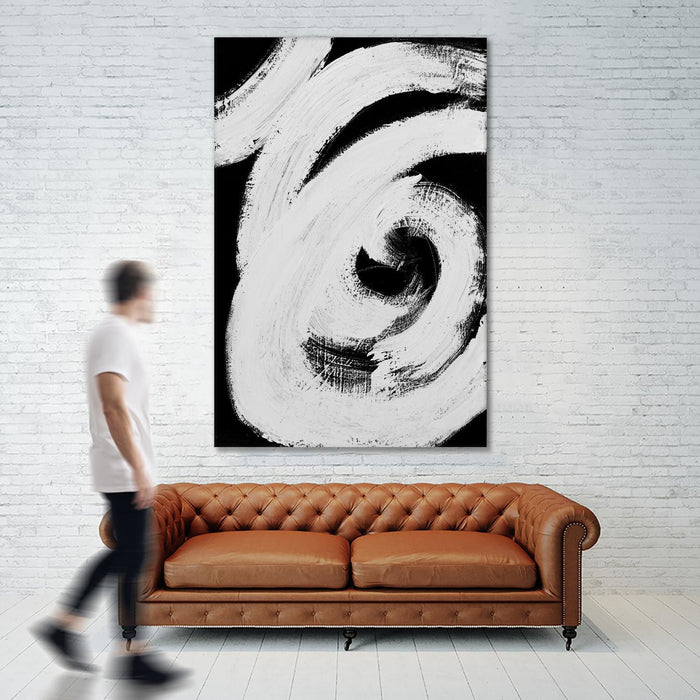 \"Loosely Intertwined I\" Giant Art 84x54 Wall Art