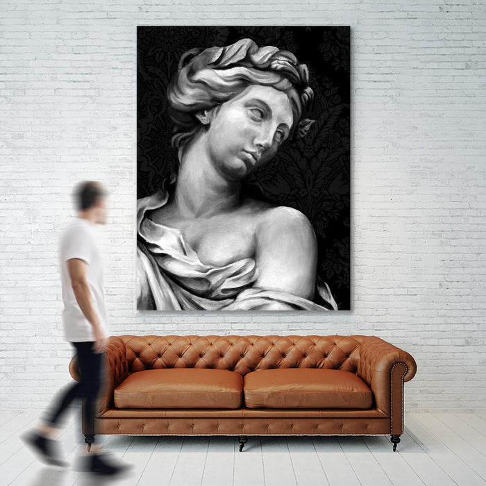 \"Ornate Sculpture I\" Giant Art 72x54 Wall Art
