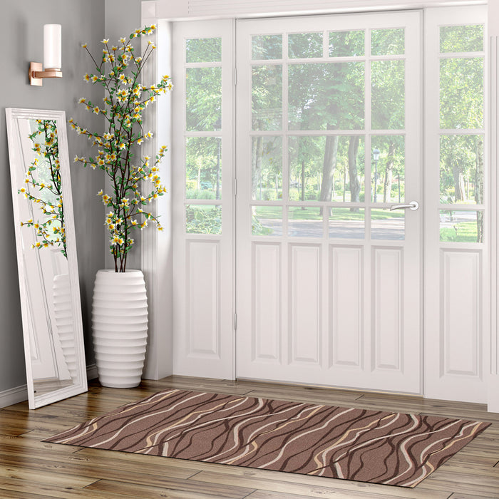 Bellezza Brown 2'2\" x 3'0\" Area Rug