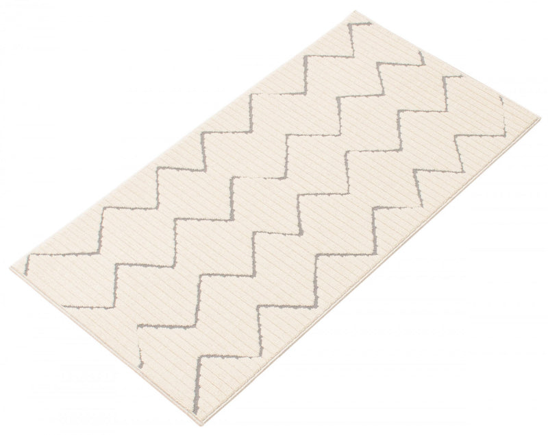 Kimi Ivory 2'8\" x 4'11\" Area Rug