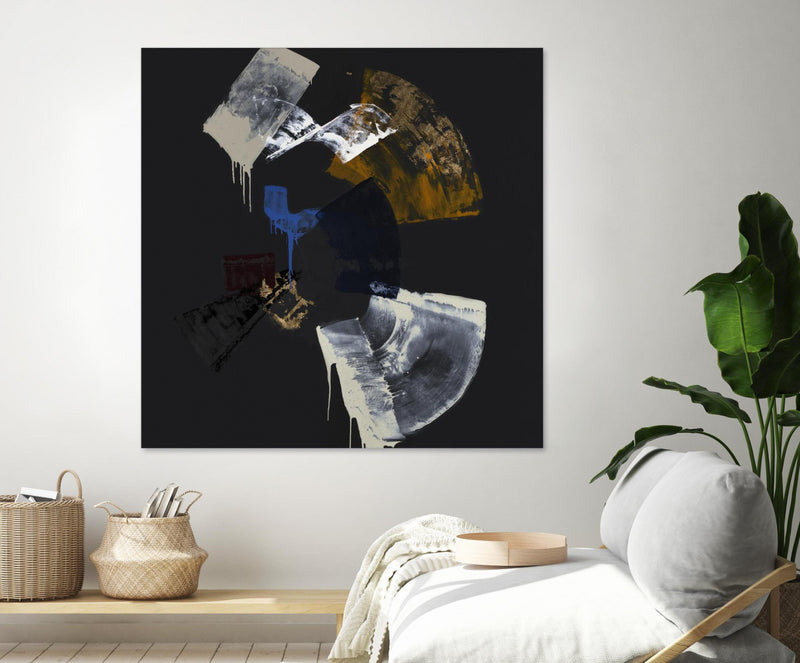 \"Luxurious Candor\" Giant Art 72x72 Wall Art