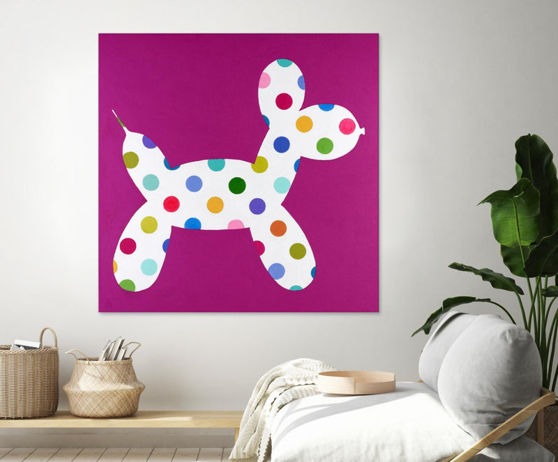 \"Dottie\" Giant Art 54x54 Wall Art