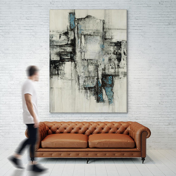 \"Paper Performance Ii\" Giant Art 72x54 Wall Art