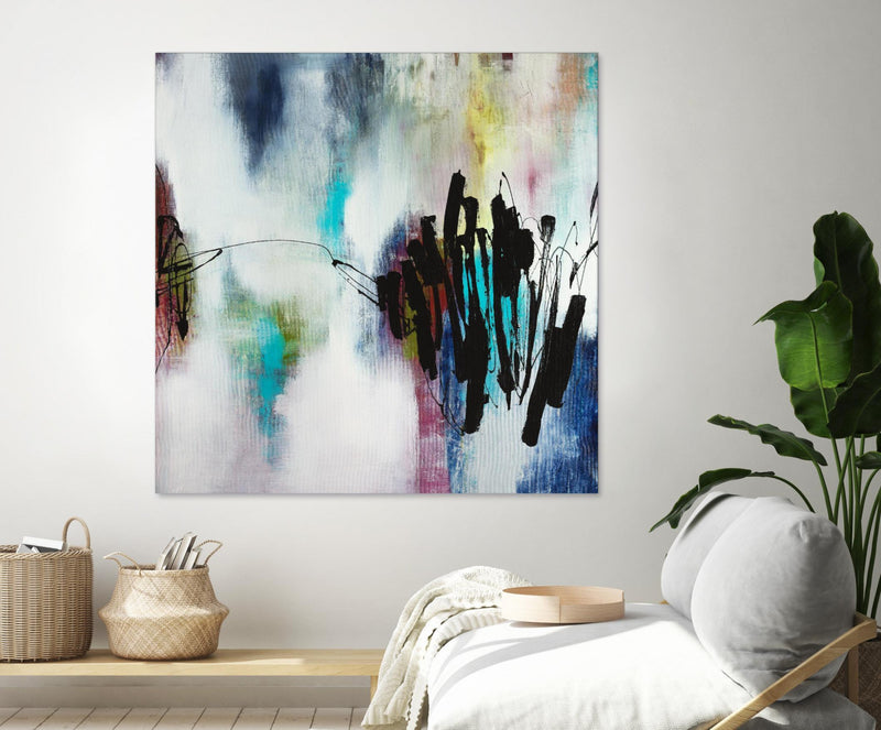 \"Disruptive Connection\" Giant Art 72x72 Wall Art