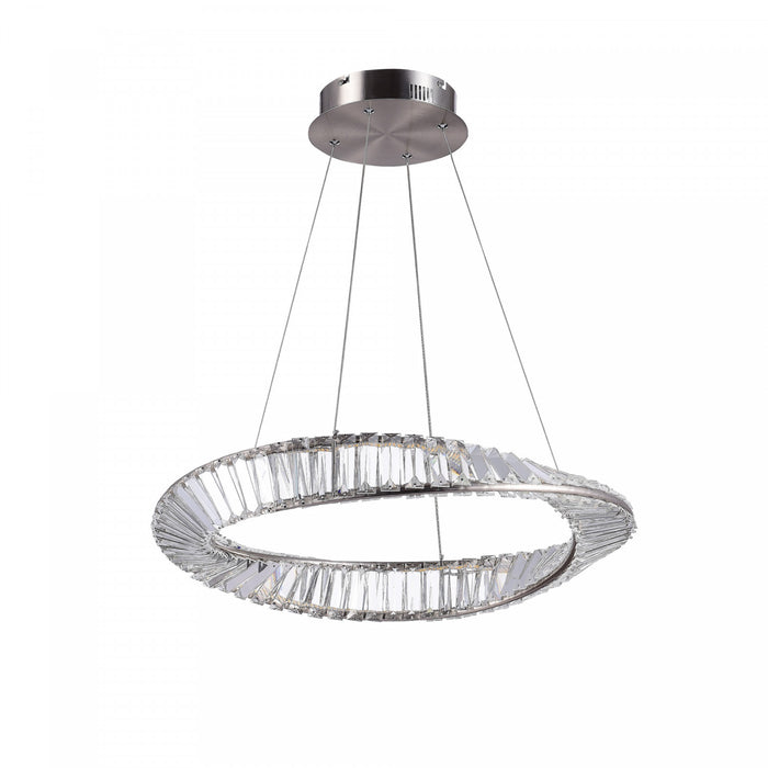 Stella 25 W LED Satin Nickel Pendant