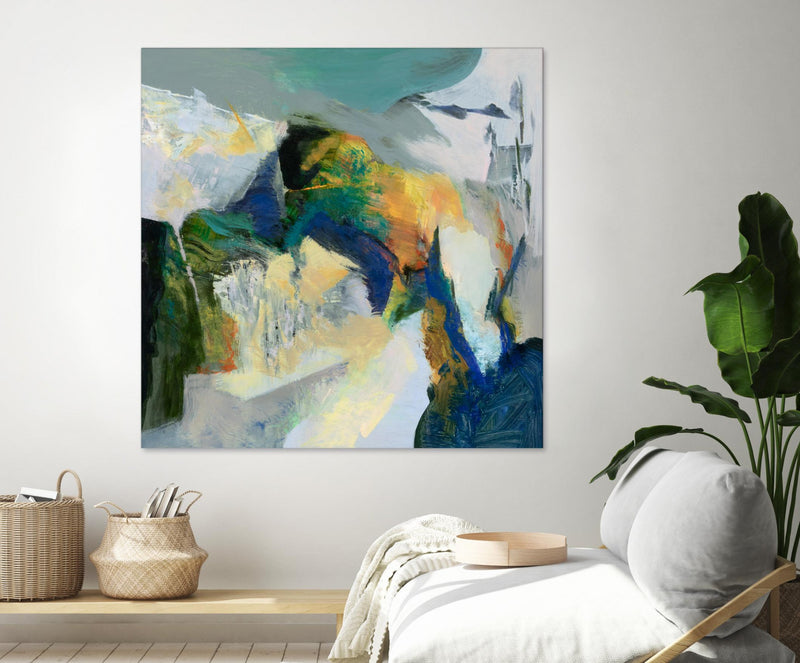 \"Iceberg\" Giant Art 72x72 Wall Art