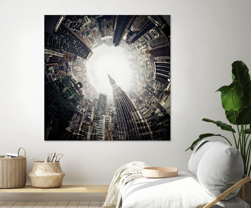 \"City Center Ii\" Giant Art 54x54 Wall Art