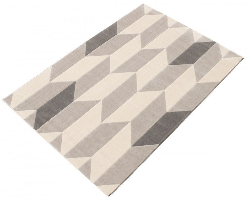 Zima Grey 3'11\" x 5'7\" Area Rug