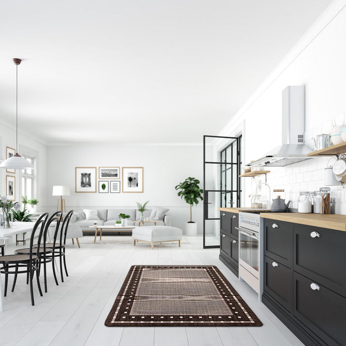 Clementine Chocolate Area Rug - 2'2\" X 3'11\" 