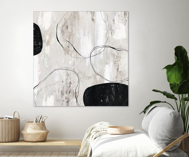 \"Falling Stones\" Giant Art 72x72 Wall Art